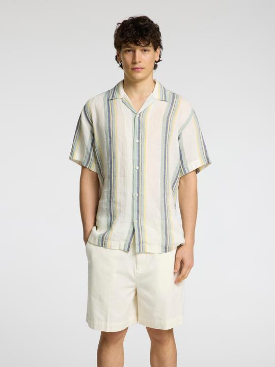 Produktbild Selected Homme 100% Leinen Kurzarmhemd (M)