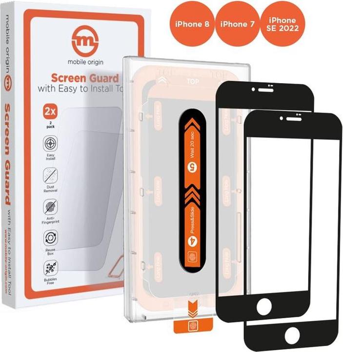 Panasonic Displayschutz iPhone 8 (2 Stück, Apple iPhone 8)