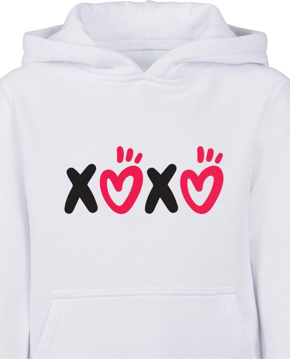 Immagine prodotto Merchcode San Valentino - Felpa con cappuccio XOXO Basic - 174589 (158, 164)