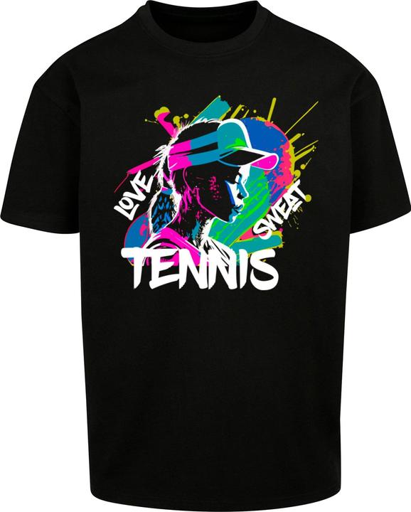 Merchcode Tennis Love, Sweat - Heavy Oversize Tee - 116843 (M)