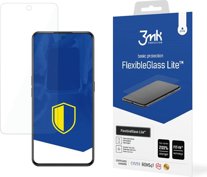 Actual product image 3MK FlexibleGlass Lite Display Film (1 Piece, Realme GT Neo 3)