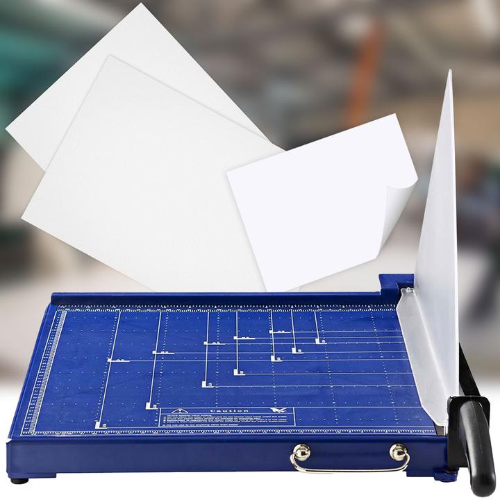 Immagine prodotto Nedis PACU110A3 Taglierina per carta formato A3 Lama in metallo (10 lamelle, A3)