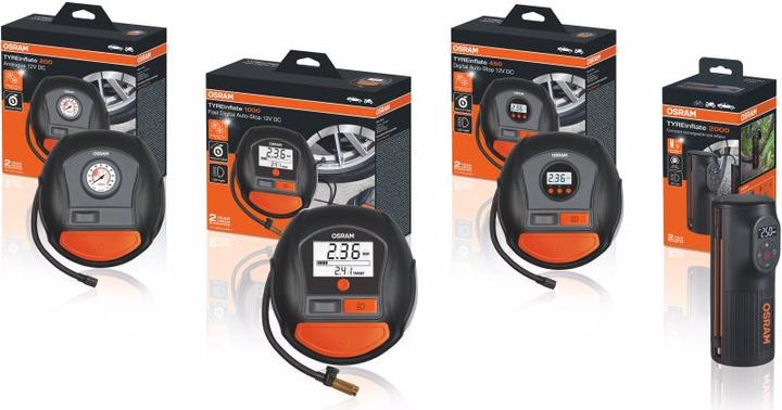 Actual product image Osram Tyreinflate 2000 (8.30 bar, 0 l)