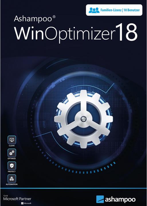 Produktbild WinOptimizer 18 (10 User, 1 Geräte/User, unbegrenzt)