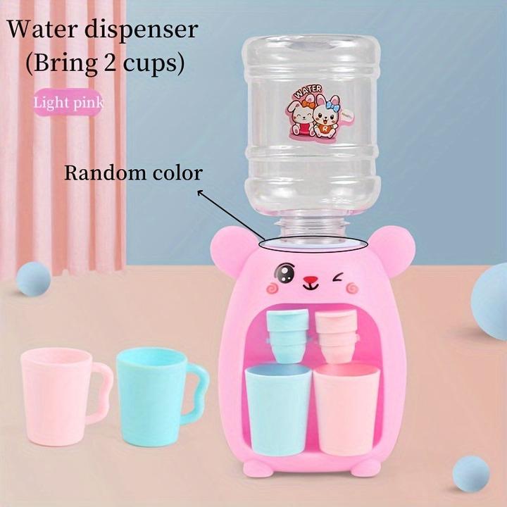Produktbild Activity Board Rollenspiel-Wasserspender, Wasserspender mit doppeltem Wasserauslass, Mini-Getränkesaftmaschine