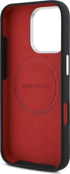 Produktbild Mercedes AMG AMHMP16X24SSRRK iPhone 16 Pro Max 6.9" czarny/black hardcase Silicone Graphics MagSafe (Apple iPhone 16 Pro Max)