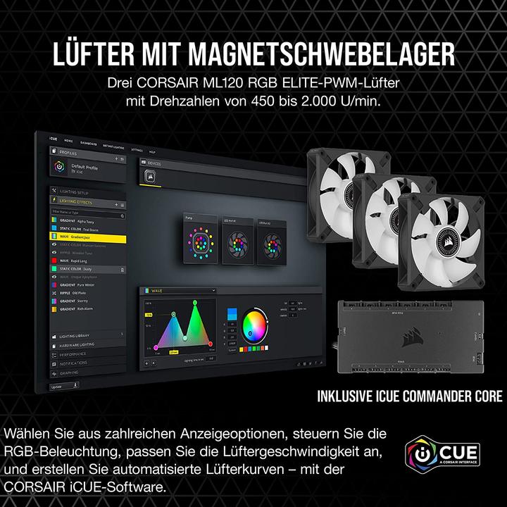 Produktbild Corsair iCUE H150i Elite