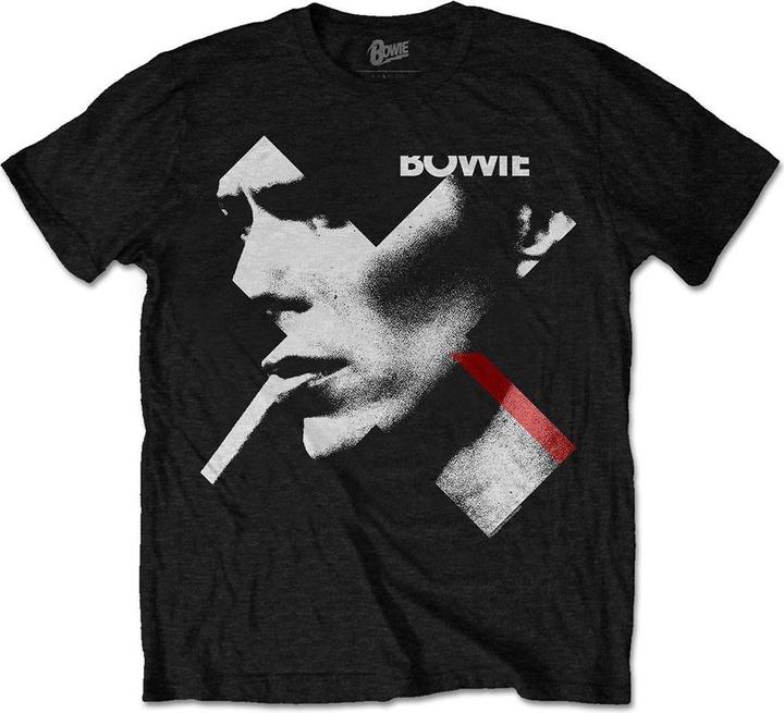David Bowie T-shirt Erwachsene Smoke