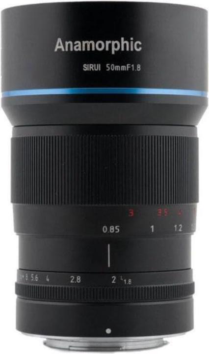 50mm f1.8 anamorphes Objektiv, X-Mount (Fujifilm X, APS-C / DX)