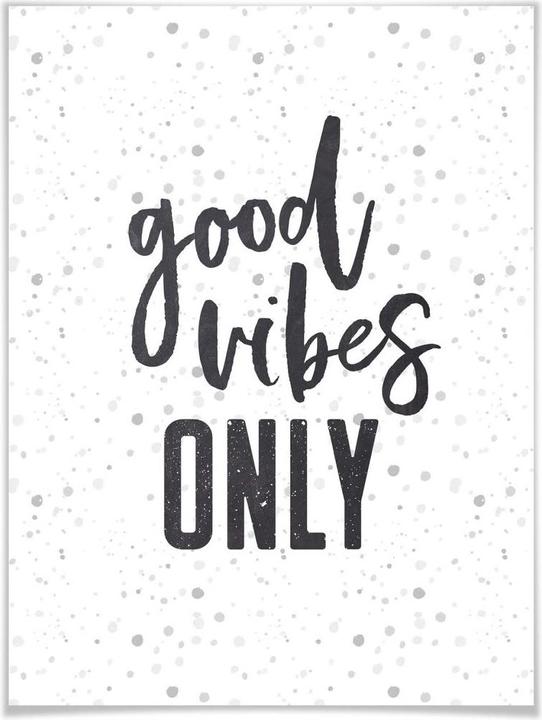 Produktbild Trenddeko Good vibes only 2 (80 x 100 cm)