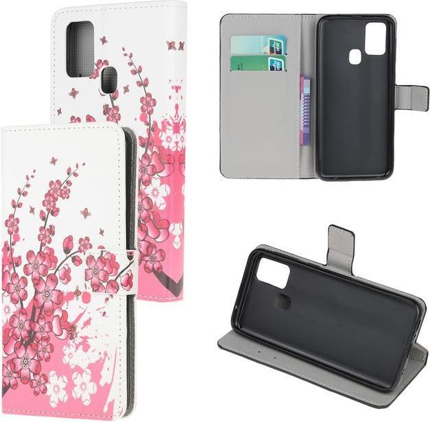Actual product image MU Style Leather cover with pattern (Samsung Galaxy A21s)