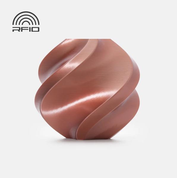 Produktbild Bambu Lab - PLA Silk+ - Rose Gold - 1.75mm (PLA, 1.75 mm, Gold)