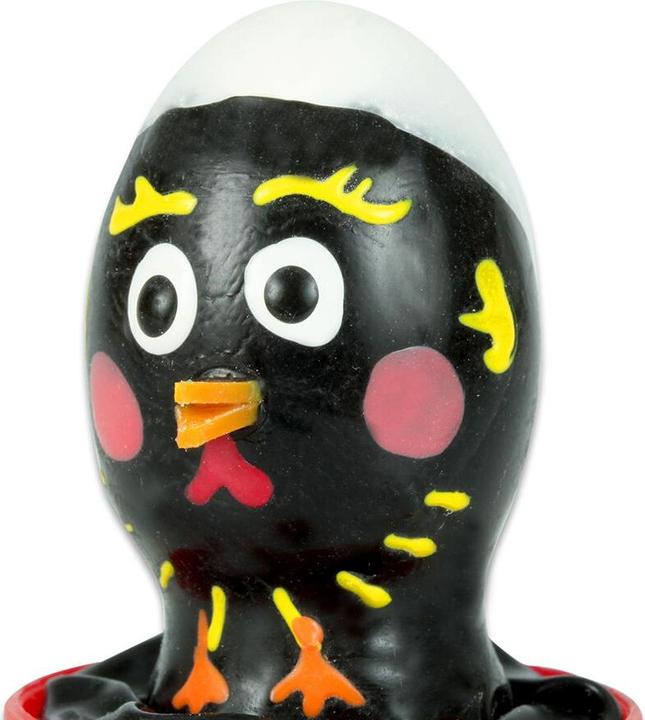 Produktbild Condomerie Handbemaltes Scherzkondom Vogelküken in Schwarz (1 Stk.)