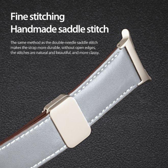 Actual product image Dux Ducis YA Series genuine leather strap (47 mm, Genuine leather)