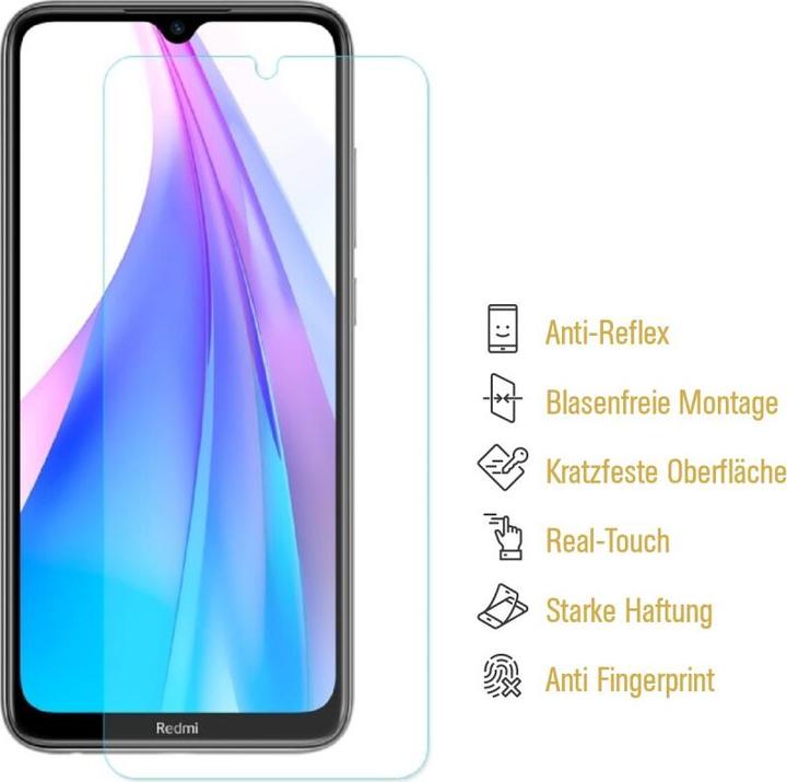 Produktbild Protectorking 6x Panzerfolie Anti-Shock matt entspiegelt (6 Stück, Xiaomi Redmi Note 8 Pro)