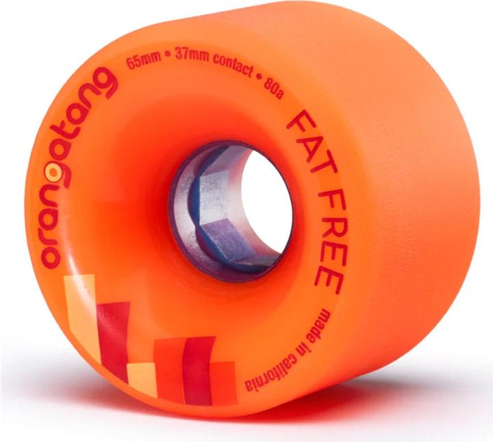 Orangatang Longboard-Räder Fat Free 2023 (65 mm)