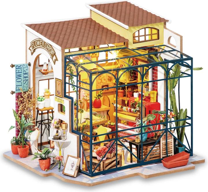 Robotime Emily's Flower Shop