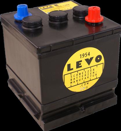 Produktbild Levo 3 R 6 (PP) Oldtimer Batterie in PP Kasten 6V 66Ah/20h 360A (EN) (6 V, 66 Ah)