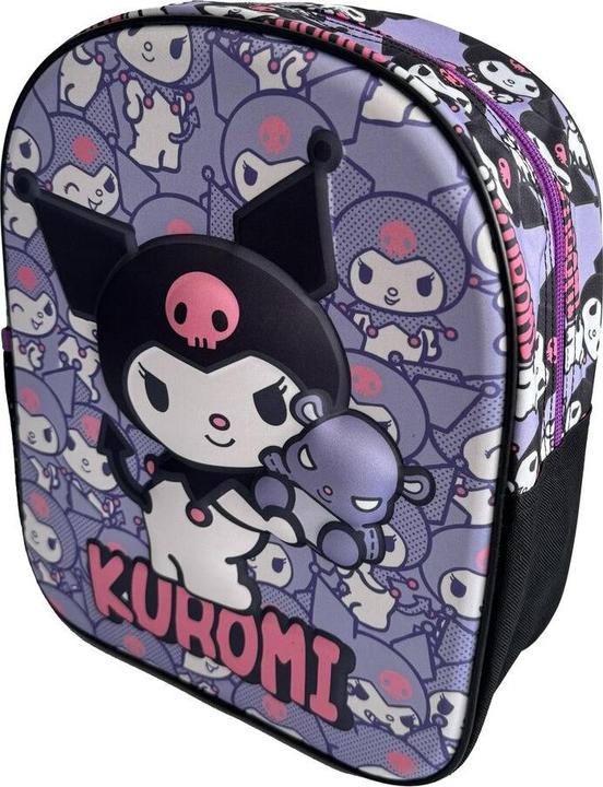 Actual product image Manenti Hello Kitty Kuromi 3D backpack 29cm
