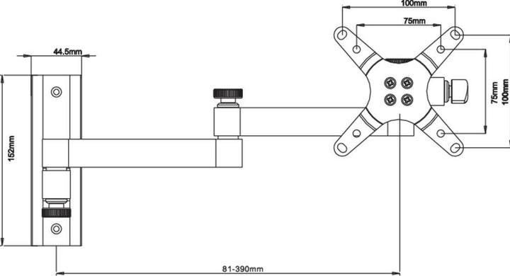 Actual product image Manhattan 423670 (Wall, 27")