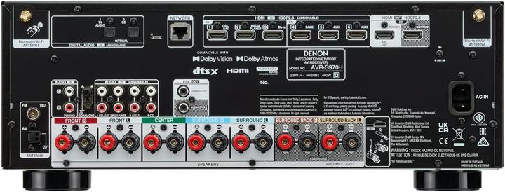 Immagine prodotto Denon AVR-S970H (7.1 canali, AM, FM)
