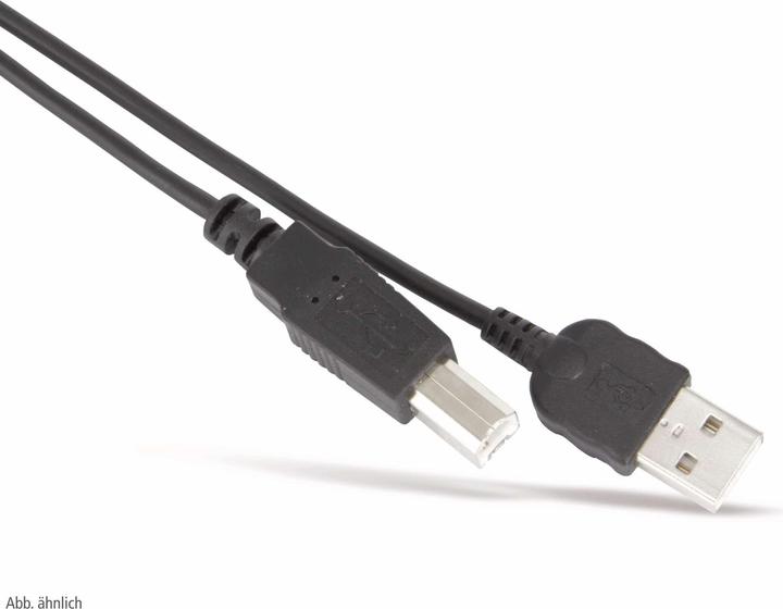 Image du produit Goobay Câble USB 2.0 Hi-Speed, transparent, 1 m (1 m, USB 2.0)