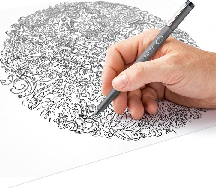 Produktbild Staedtler Pigment Liner 308 (Schwarz, 8 x)