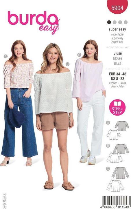 Produktbild Schnittmuster Bluse