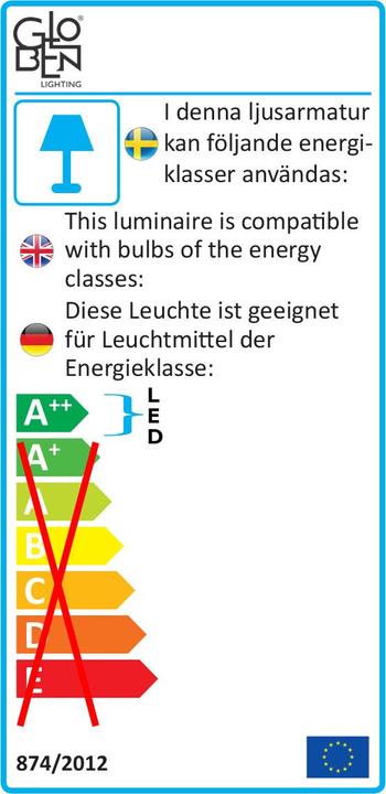 Energie-Label Star Trading Halo (G4, 1 W, 100 lm, 1 x, G)
