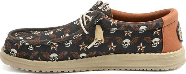 Actual product image Hey Dude Wally Stars n Skulls Print (42)