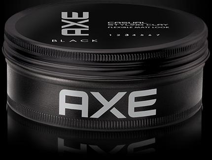 AXE Argilla nera per lo styling casual di Tiegel (75 ml)