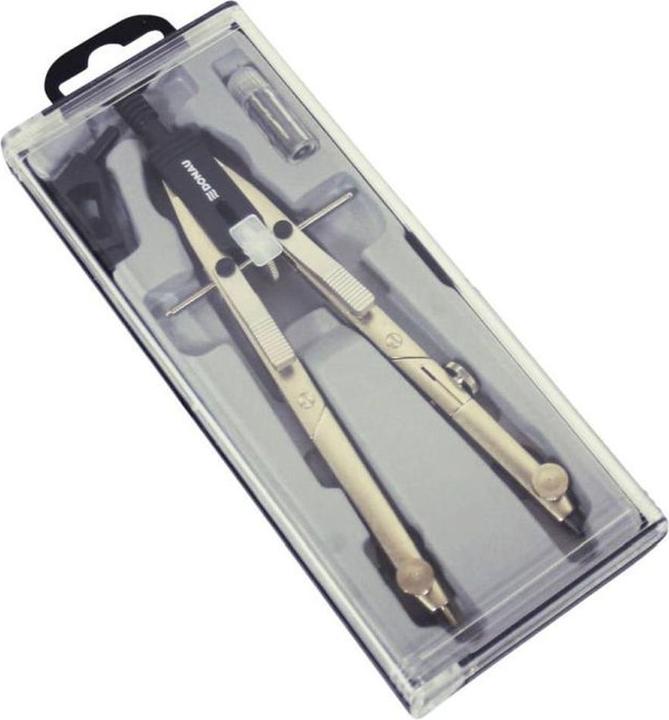 Donau Quick set compass 170 mm silver