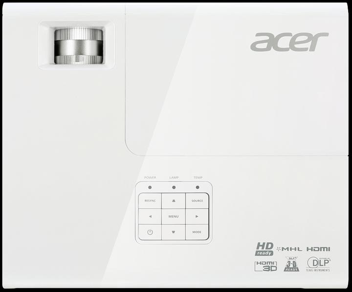 Produktbild Acer X1373wh (WXGA, 3000 lm, 1.5 - 1.65:1)