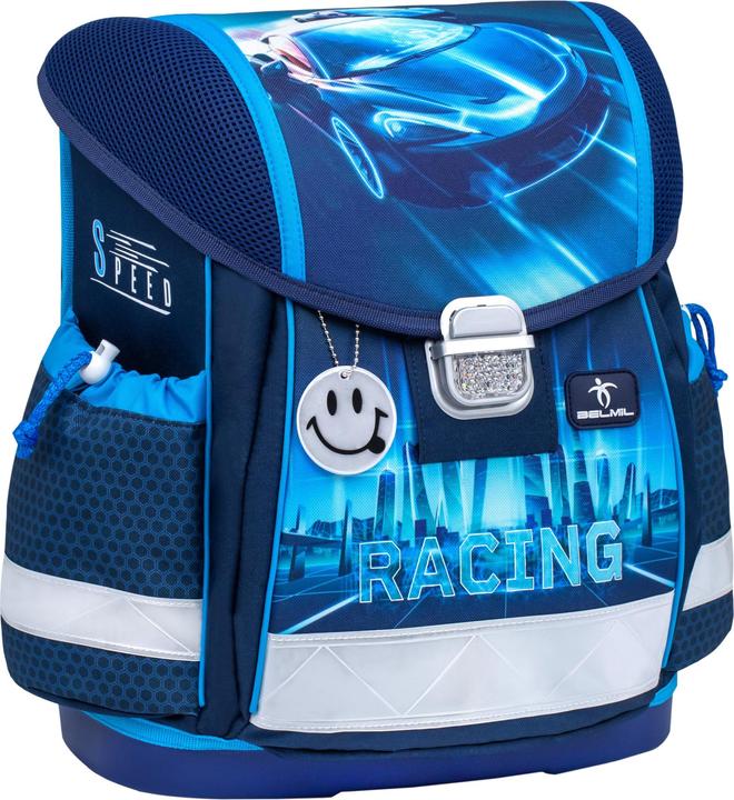 Actual product image Belmil CLASSY Schulrucksack-Set Racing Neon (19 l)