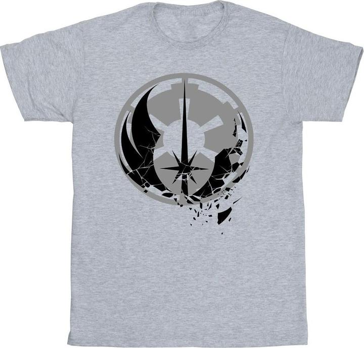 Star Wars ObiWan Kenobi Fractured Logos TShirt