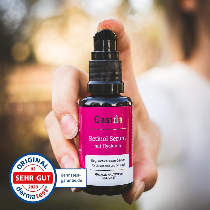 Actual product image Casida Retinol Serum mit Hylaluron (30 ml)