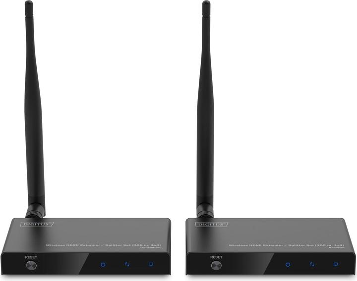 Actual product image Digitus Wireless HDMI Extender / Splitter Set (100 m, HDMI 1.4a)