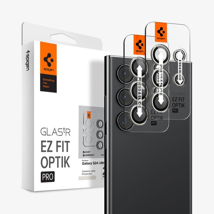 Produktbild Spigen Optik Pro EZ Fit (2 Stück, Samsung Galaxy S21)