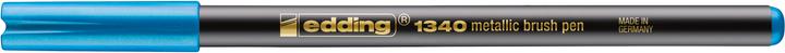 Immagine prodotto Edding 1340 - Penna a spazzola (Metallico, Blu/turchese, 1 x)