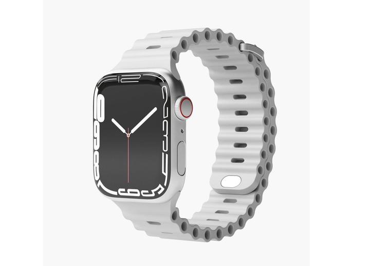 Immagine prodotto Vonmählen Ocean Band Case 2 Band One grigio chiaro 42/44/45/49 mm (45 mm, 44 mm, 42 mm, 49 mm, Acciaio inossidabile)