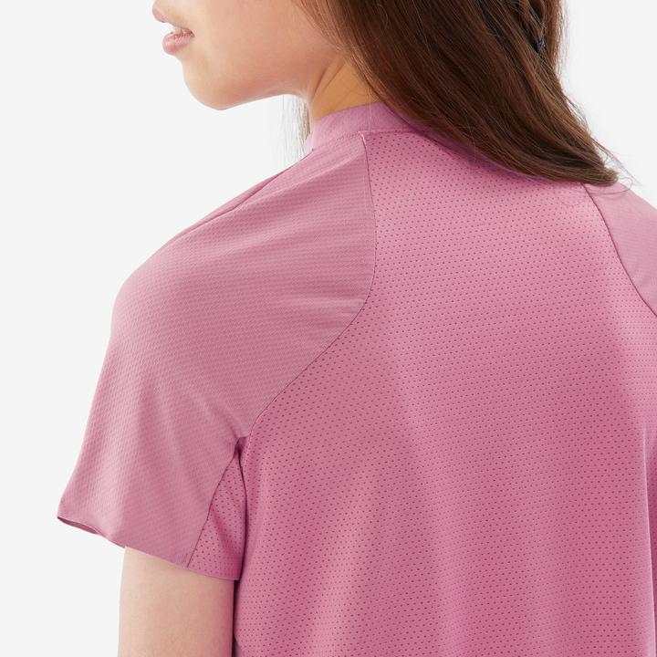 Actual product image Quechua T-Shirt Kinder Gr. 122–170 Wandern - MH900 rosa