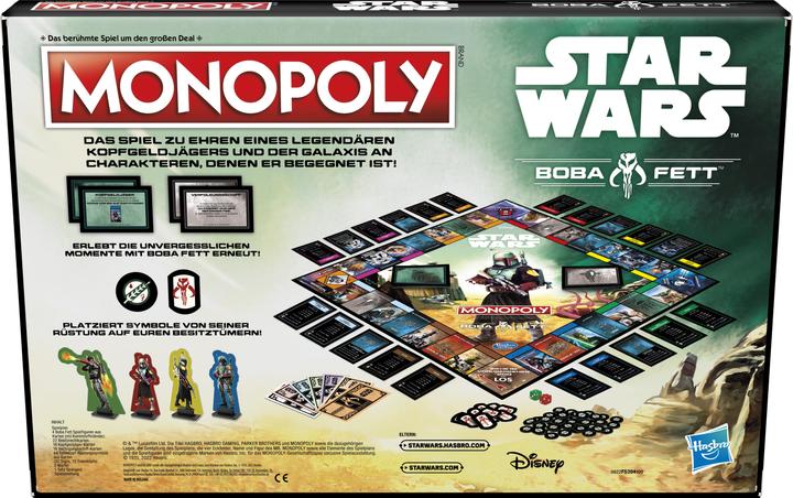 Produktbild Monopoly Star Wars Boba Fett Edition Brettspiel für Kinder ab 8 Jahren (Englisch)
