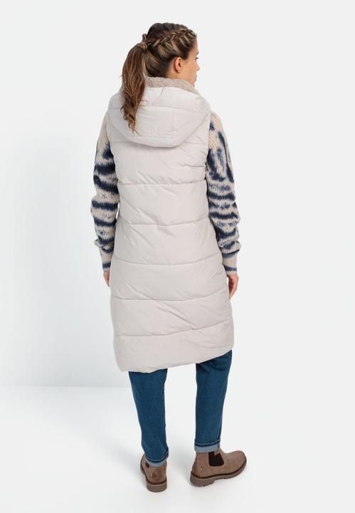 Actual product image Camel Active Long puffer waistcoat with hood (44)