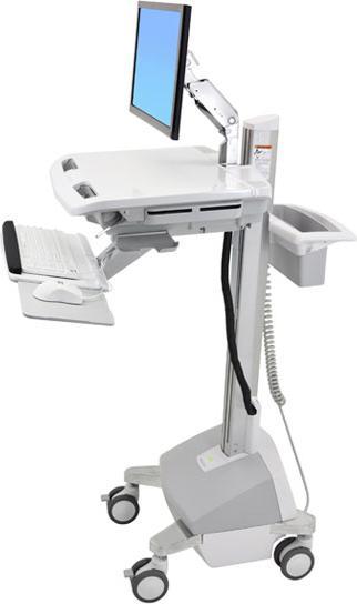 Image du produit Ergotron EMR Cart with LCD Arm, LiFe Powered - Chariot pour écran LCD / équipement PC - Ku