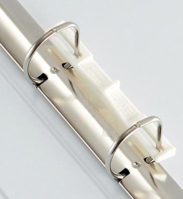 Produktbild Kolma Zeigebuch Vario A4 XL 4 Ringe Füllhöhe 3 cm weiss (A4, 30 mm, 1 Stück)