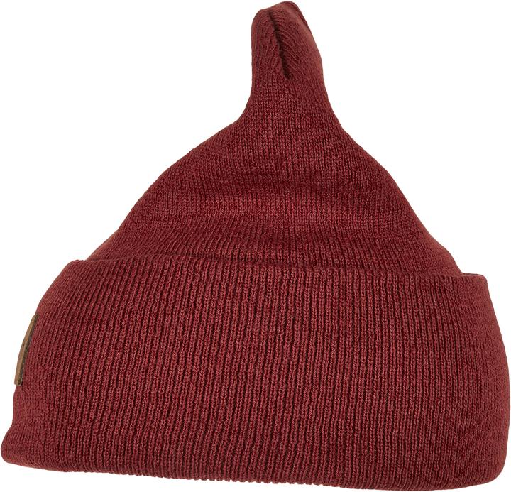 Produktbild Urban Classics Leatherpatch Long Beanie (One Size)