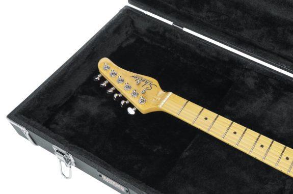 Produktbild Gator GW-ELECTRIC Electric Guitar Deluxe Wood Case Black