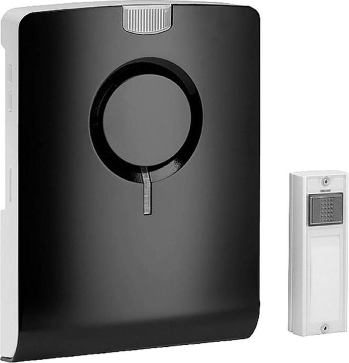 Produktbild Grothe MISTRAL 650 sw Funkgong Set schwarz (Funk)