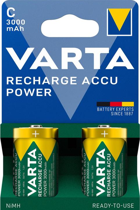 Varta Power (2 pcs., C, 3000 mAh)
