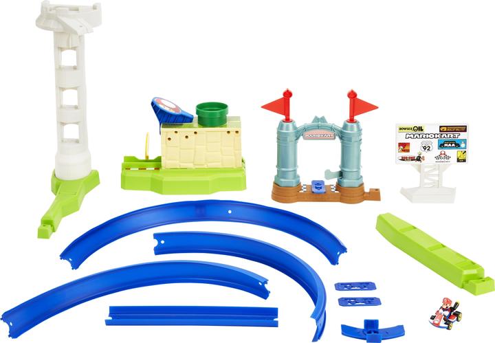 Actual product image Hot Wheels Mario Kart Circuit Slam Race Track